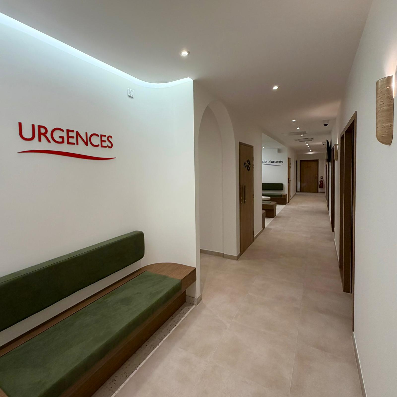 Salle d'attente urgence