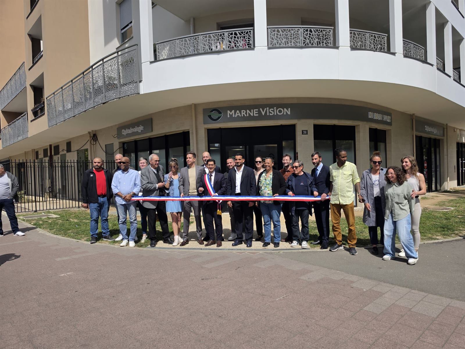 Inauguration du cabinet Marne Vision