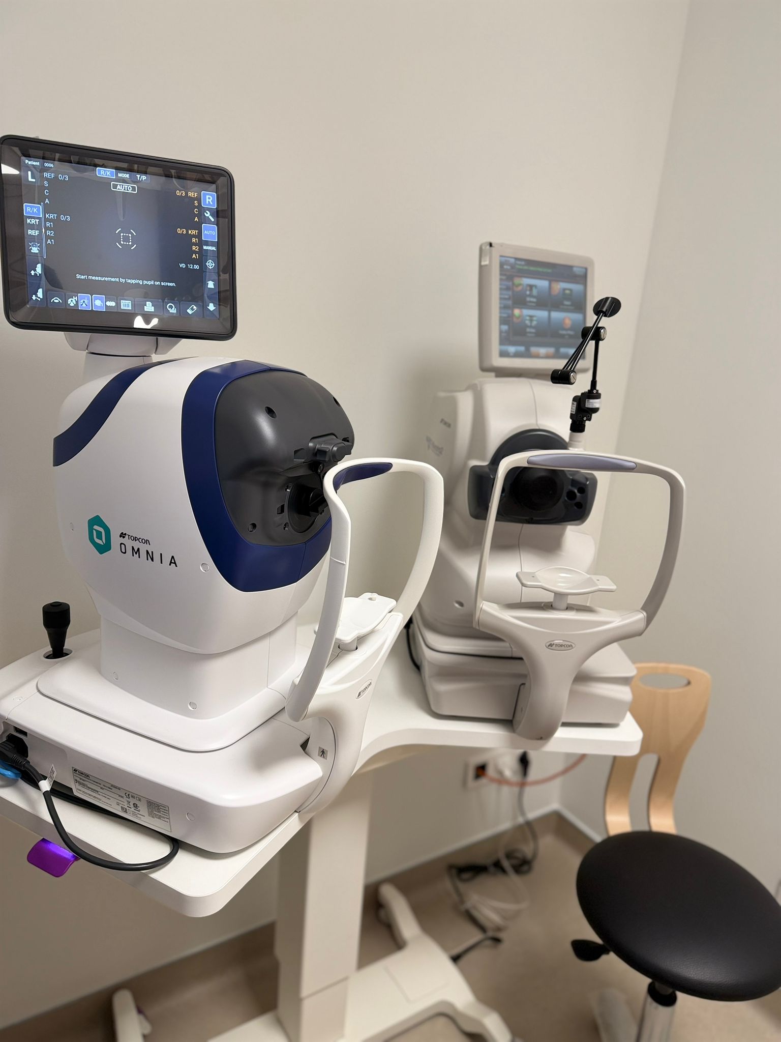 Tomographe OCT et appareil d'imagerie Topcon